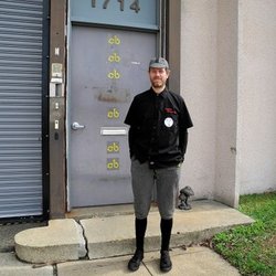 Fhar Miess, who supervises the bike checking team at Capital Bikeshare, is helping workers to join a union. (Lydia DePillis/The Washington Post)