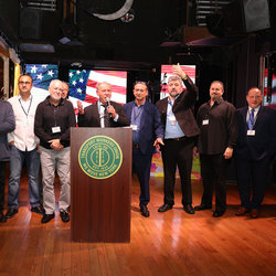 The EECA Day Committee enjoying the fruits of their labor